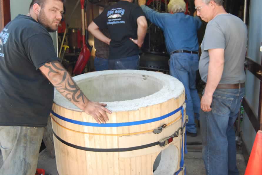 an engine moving day