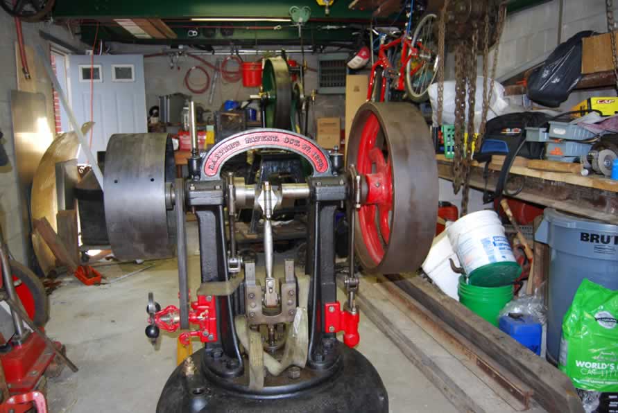 an engine moving day