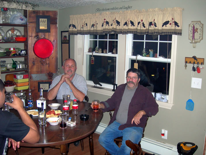 Guys after Rehearsal Dinner