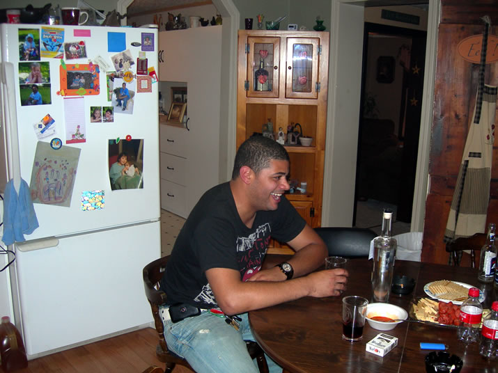 Guys after Rehearsal Dinner