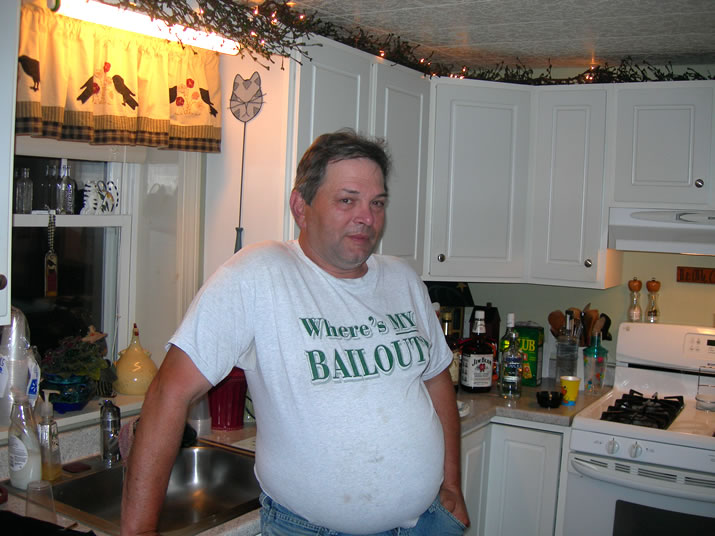 Guys after Rehearsal Dinner